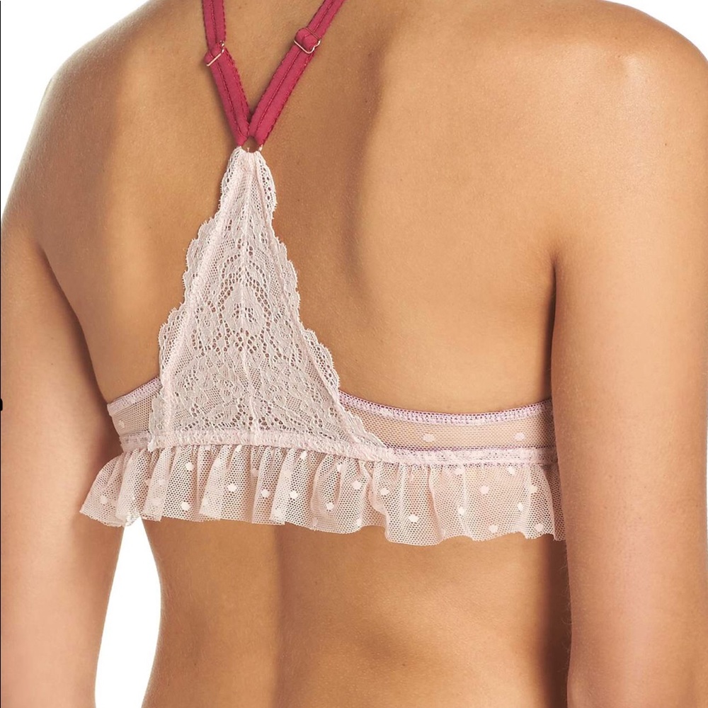 Mesh Ruffle Bralette 🌈 - Picture 3 of 5